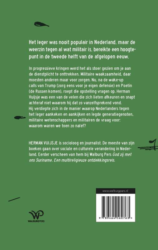 Achterkant van Wij waren geen soldaat