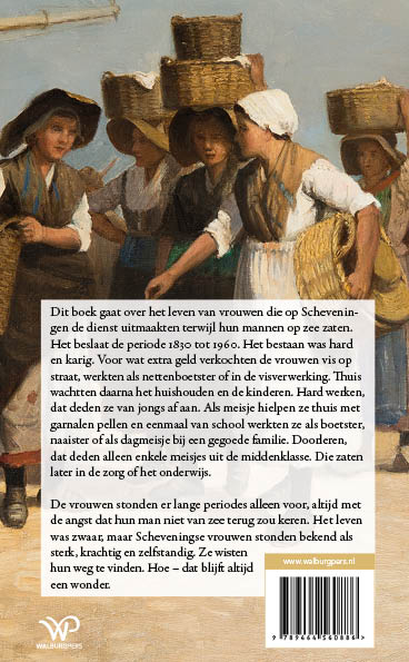 Achterkant van Vrouwen op Scheveningen