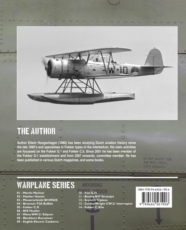 Achterkant van Fokker C.11w