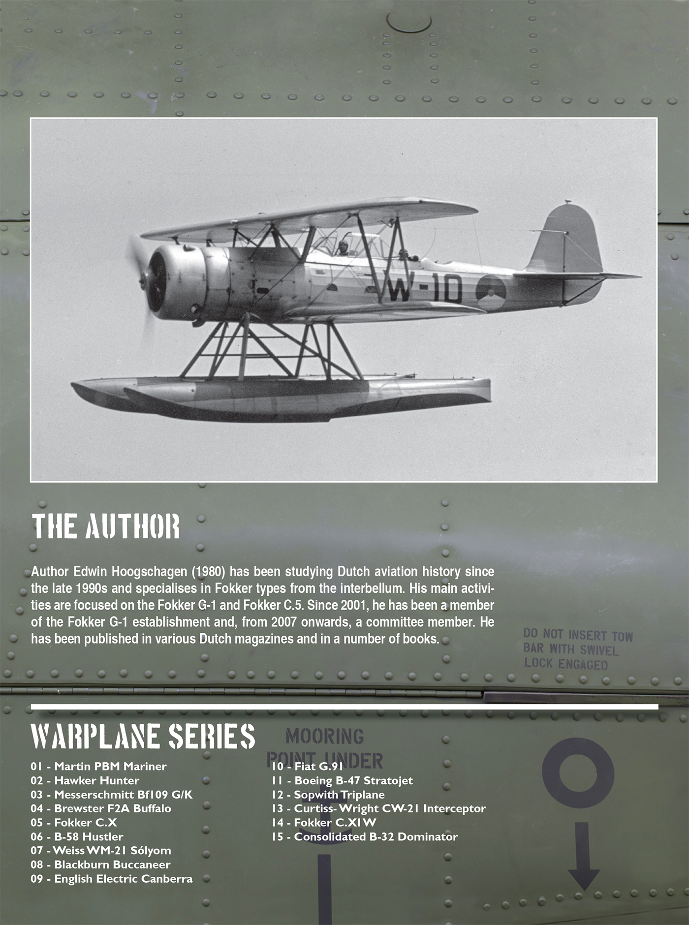 Achterkant van Fokker C.11w