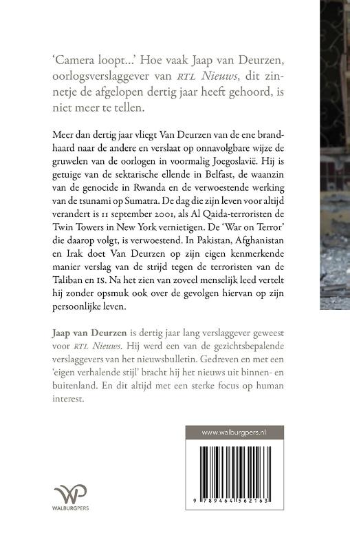 Achterkant van Camera loopt