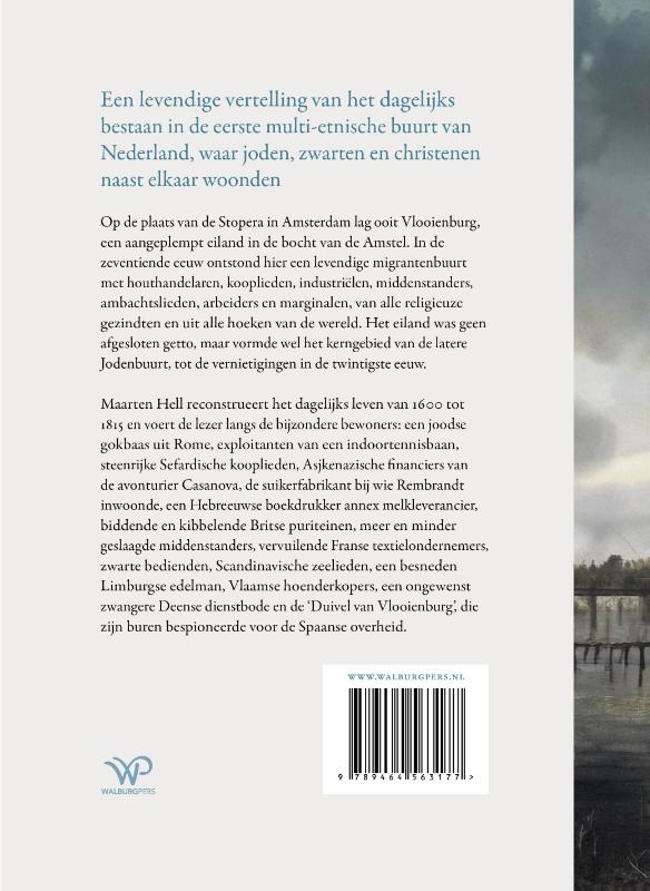 Achterkant van Verloren wereld in de Amstelbocht