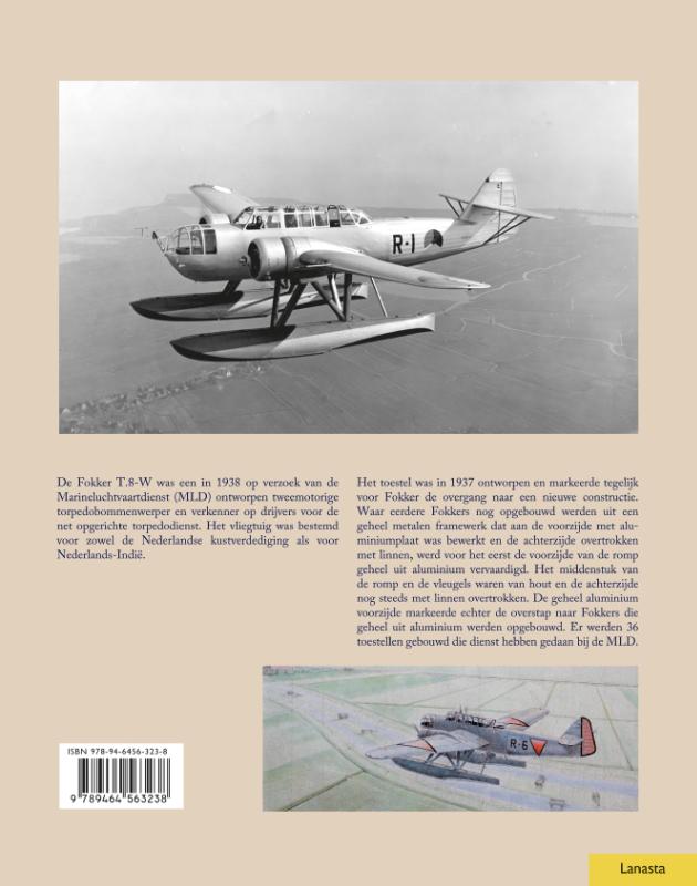 Achterkant van Fokker T.8w