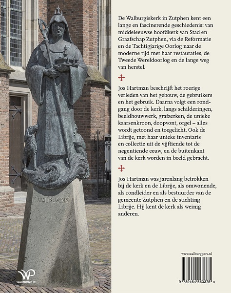 Achterkant van De Walburgiskerk in Zutphen
