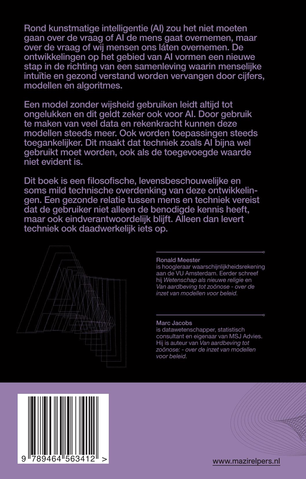 Achterkant van De onttovering van AI