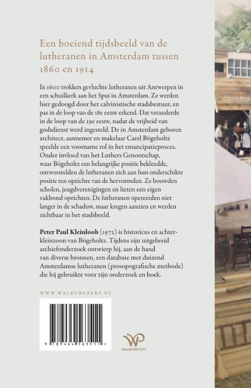 Achterkant van Bouwen voor Luther