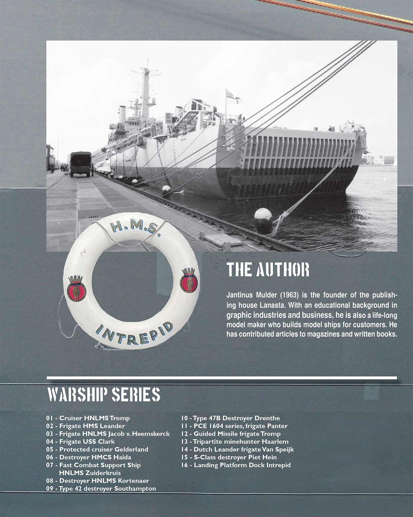 Achterkant van Landing Platform Dock Intrepid