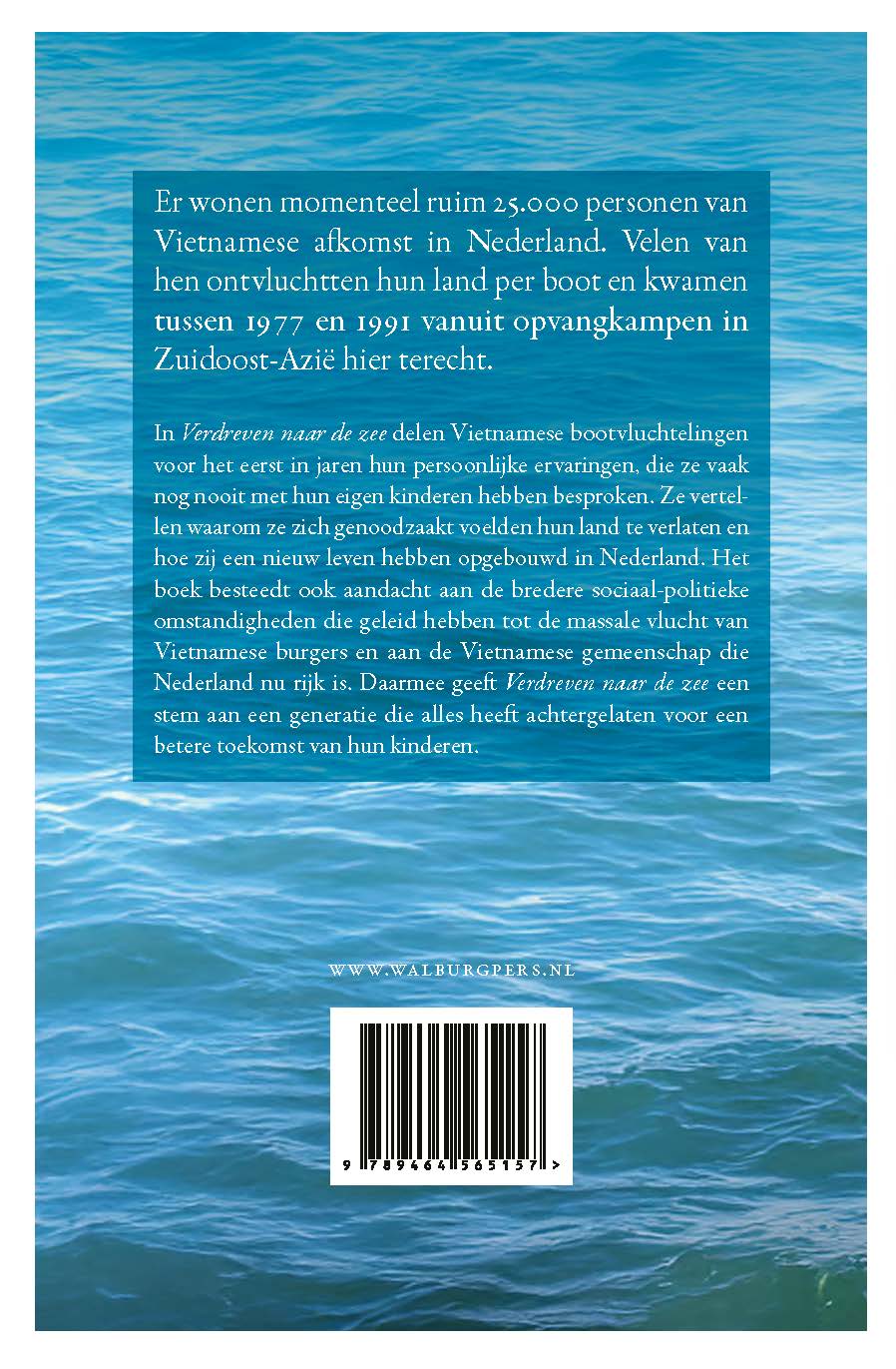 Achterkant van Verdreven naar de zee