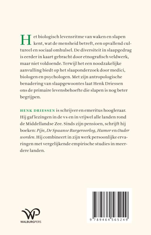 Achterkant van Onder de hoede van Morpheus