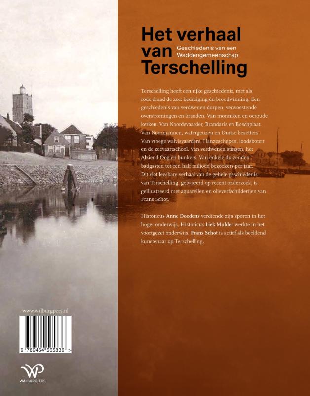 Achterkant van Het verhaal van Terschelling