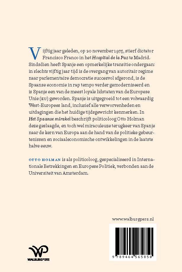 Achterkant van Het Spaanse mirakel