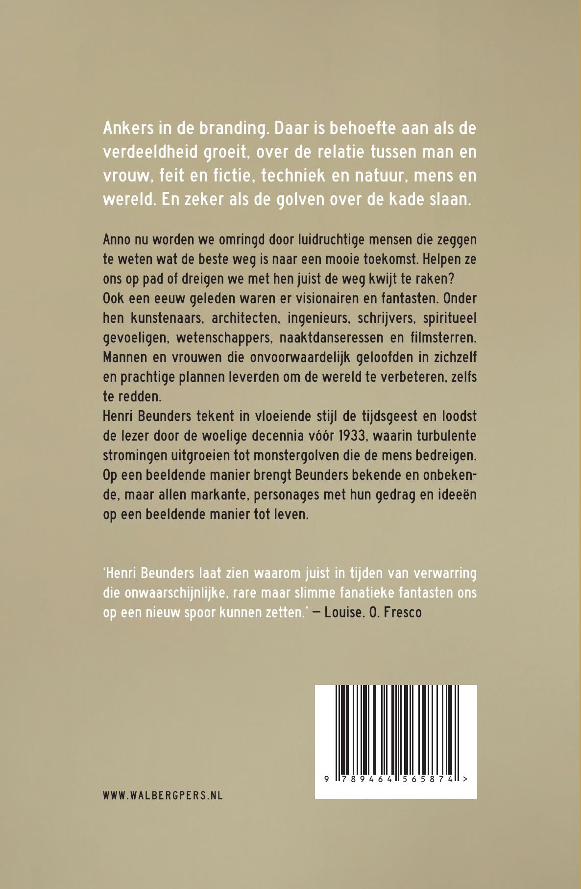 Achterkant van Fanatieke fantasten