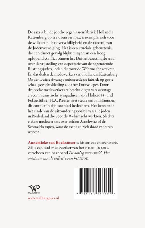 Achterkant van De kleermakers van de nazi's