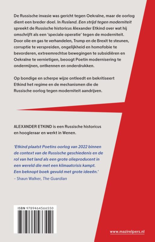 Achterkant van Rusland