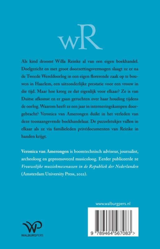 Achterkant van Een boekhandelaar zegt geen 'nee'