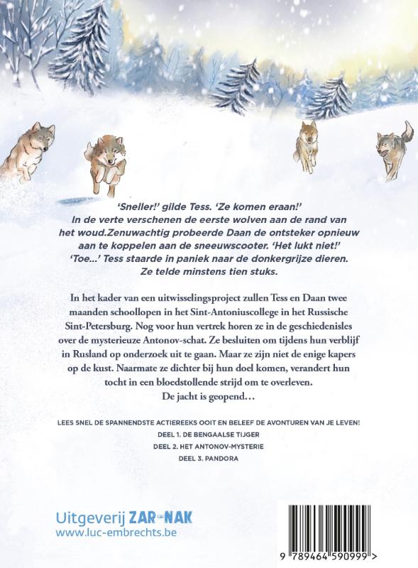 Achterkant van Het Antonov-Mysterie