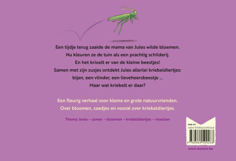 Achterkant van Jules en de kriebeldiertjes