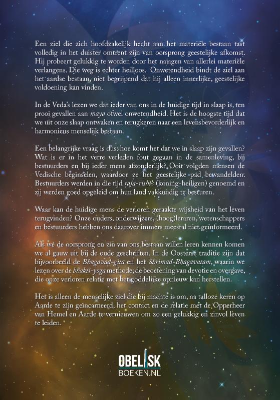 Achterkant van De Ontdekking van het Spirituele Universum