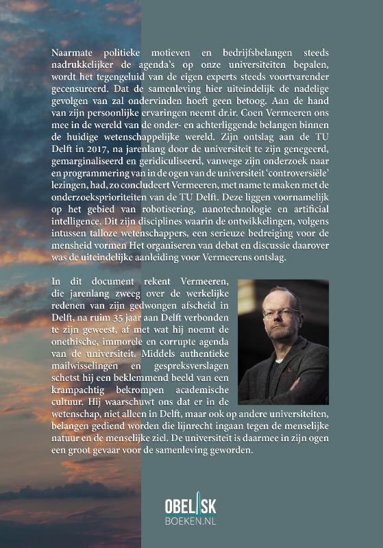 Achterkant van Tegengeluid