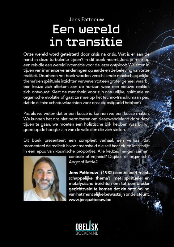 Achterkant van Een wereld in transitie