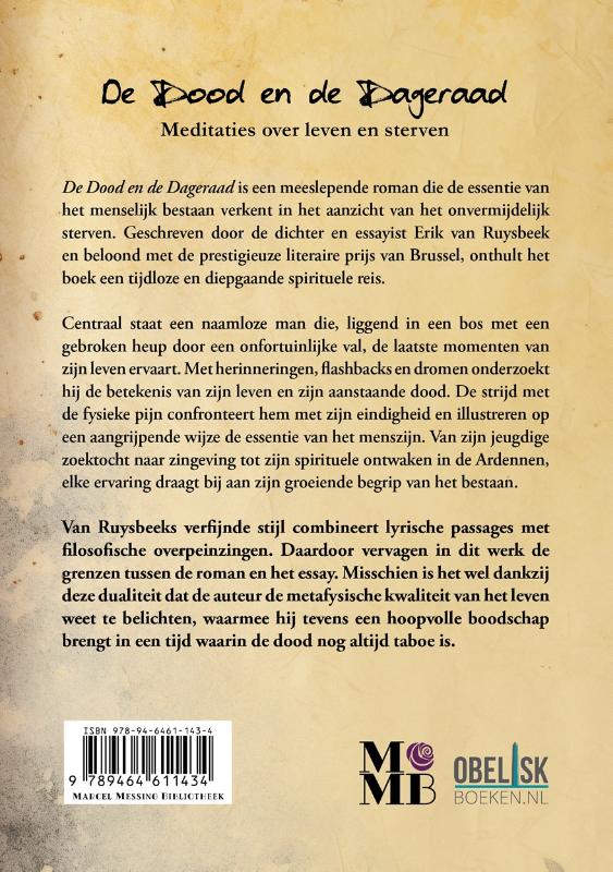 Achterkant van De Dood en de Dageraad