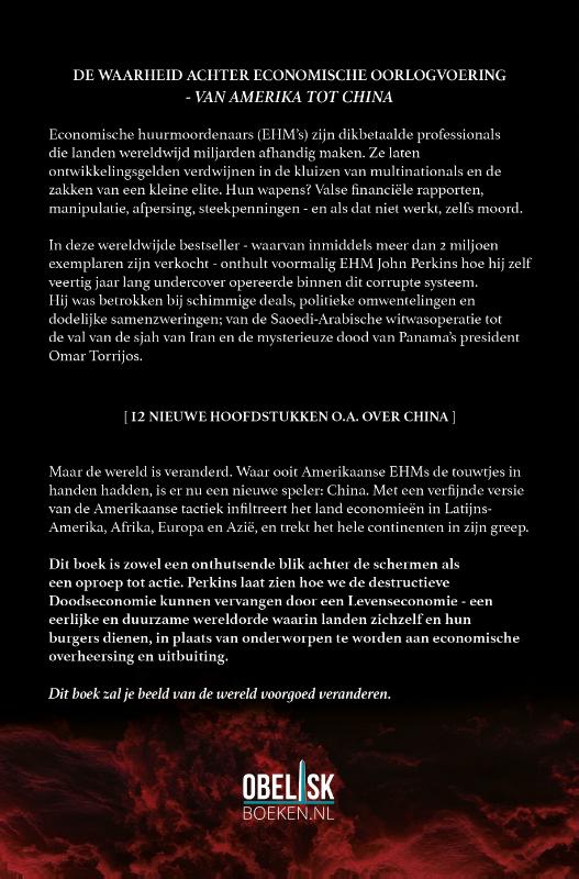 Achterkant van Bekentenissen van een economische huurmoordenaar