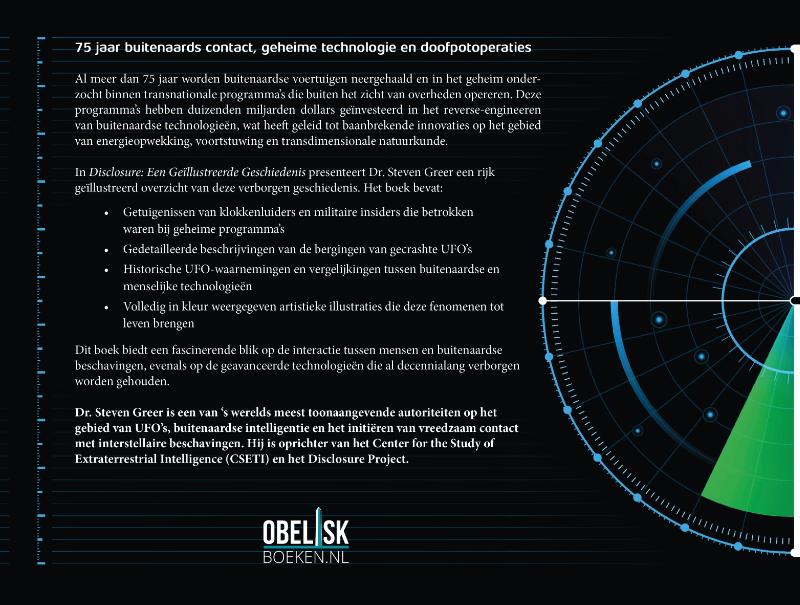 Achterkant van Disclosure: een geïllustreerde geschiedenis