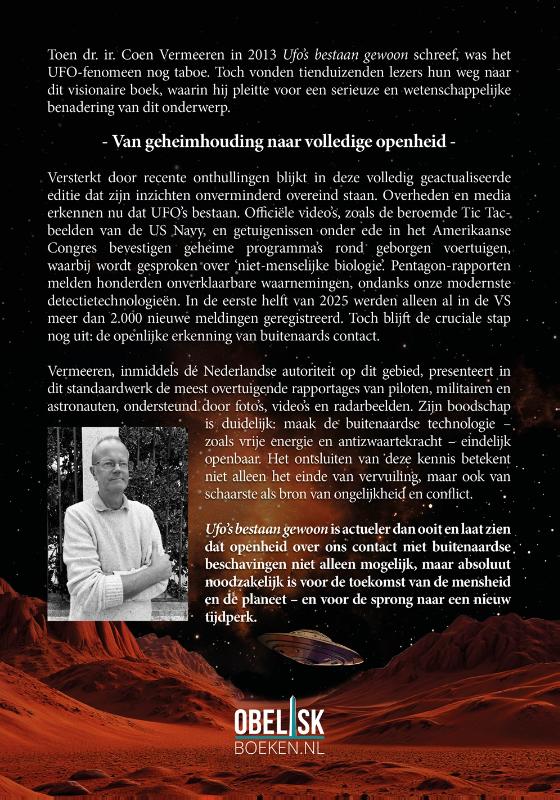 Achterkant van Ufo's bestaan gewoon