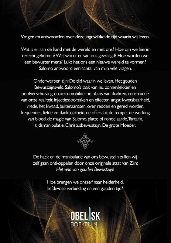 Achterkant van Het Gouden bewustzijnsveld