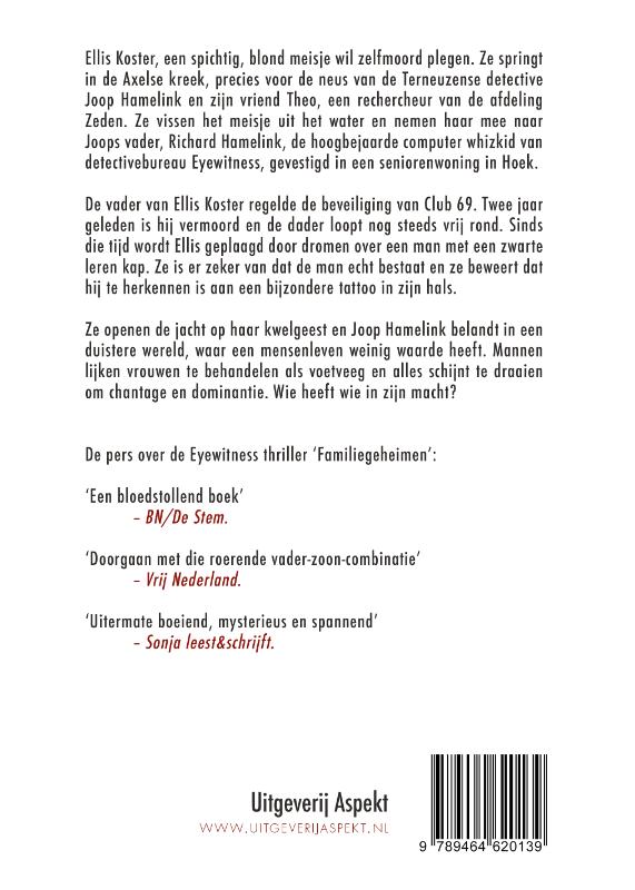 Achterkant van Bloedband GLB