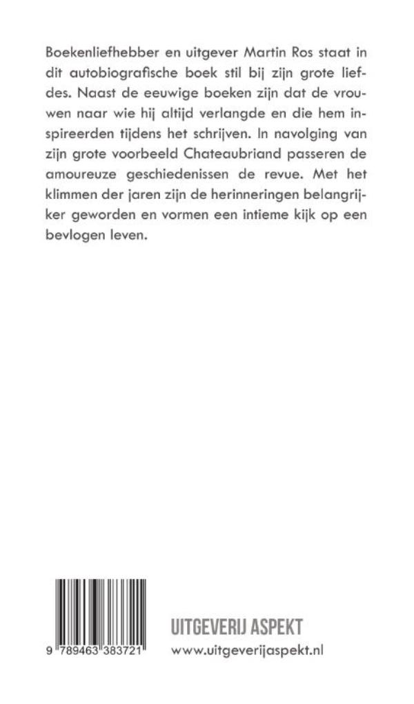 Achterkant van Liefde en ouderdom