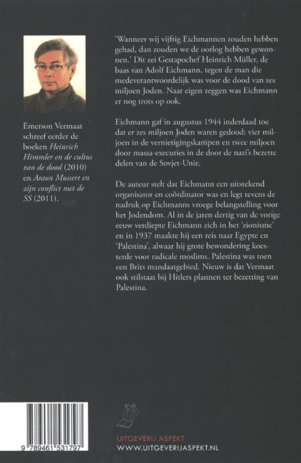 Achterkant van Adolf Eichmann
