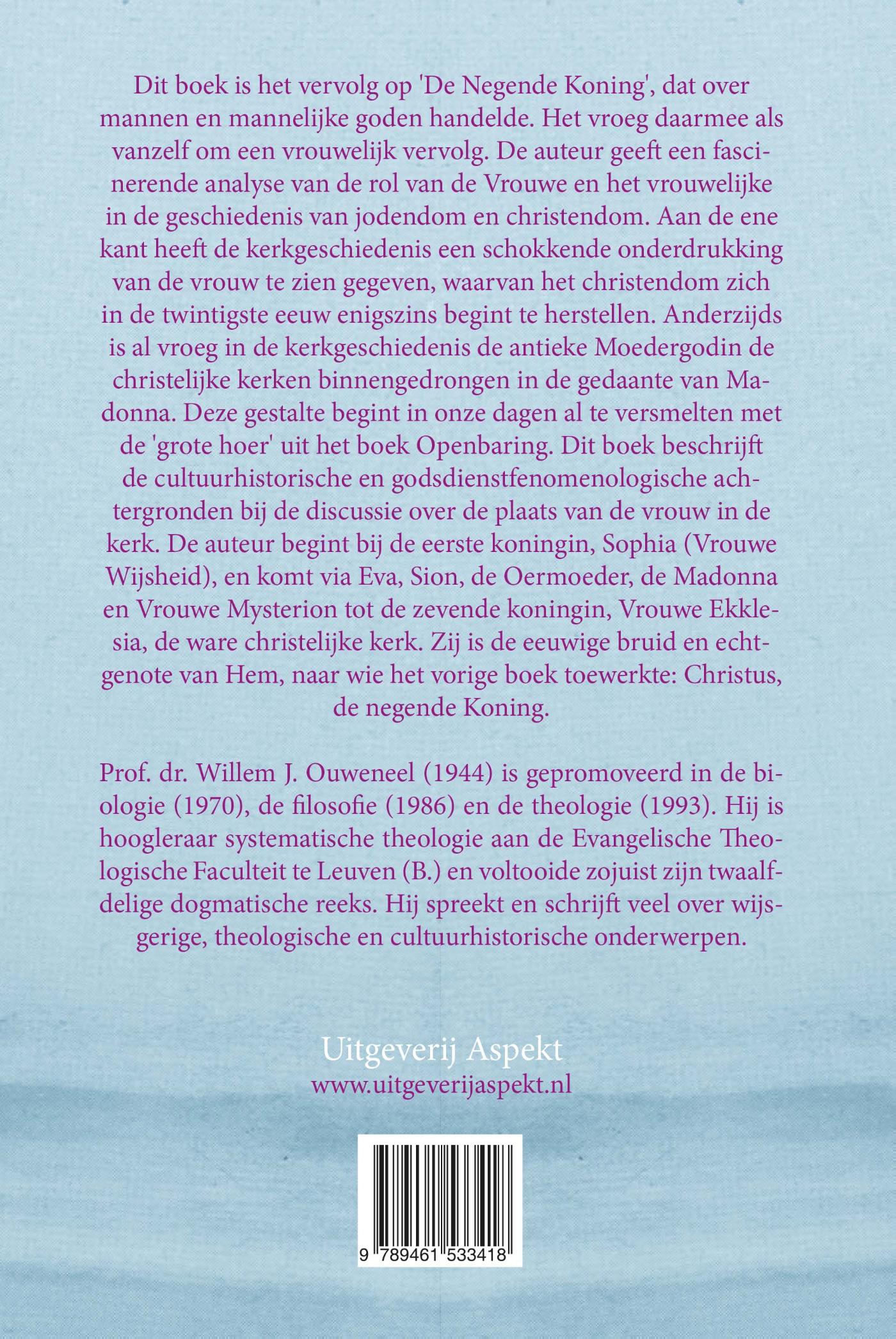 Achterkant van De zevende koningin