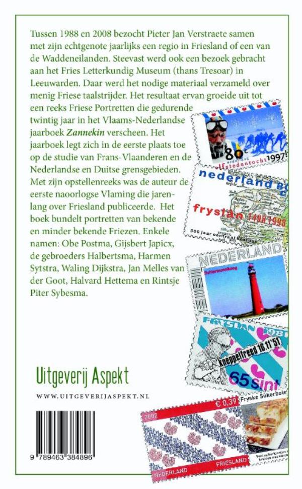 Achterkant van Friese portretten