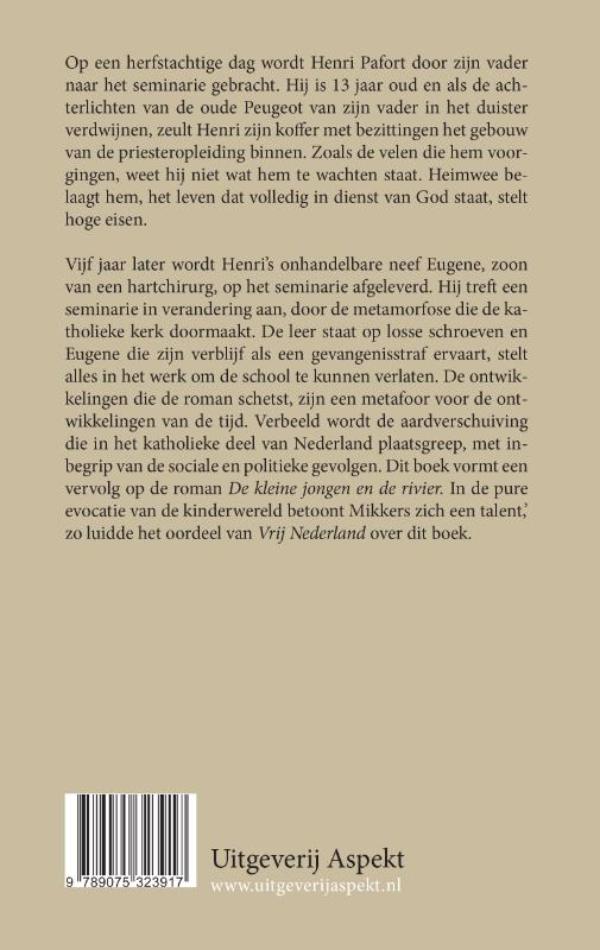 Achterkant van Het einde van de eeuwigheid