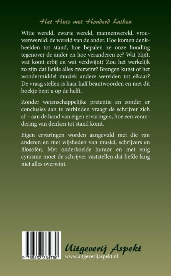 Achterkant van Het huis met honderd Luiken