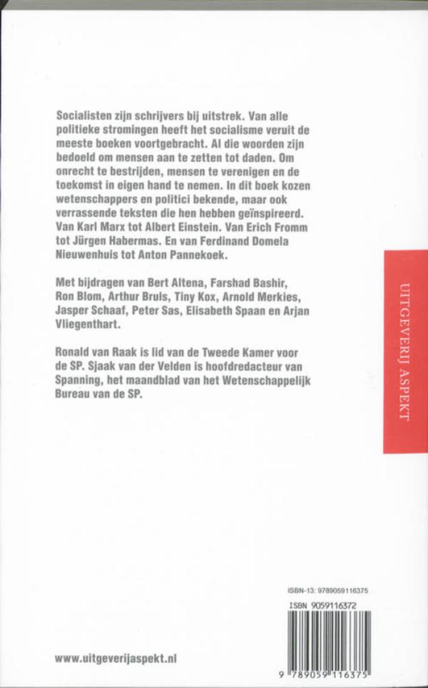 Achterkant van Woorden in de strijd