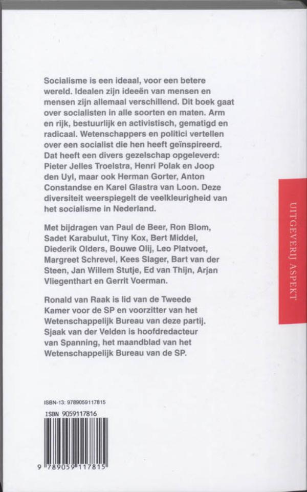 Achterkant van Socialisten