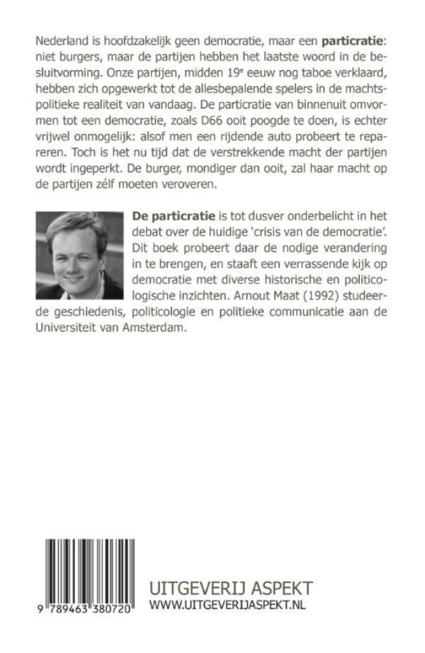 Achterkant van De particratie