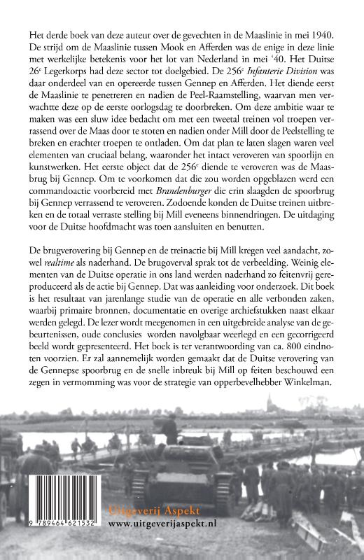 Achterkant van De Duitse doorbraak bij Gennep (Mei 1940)