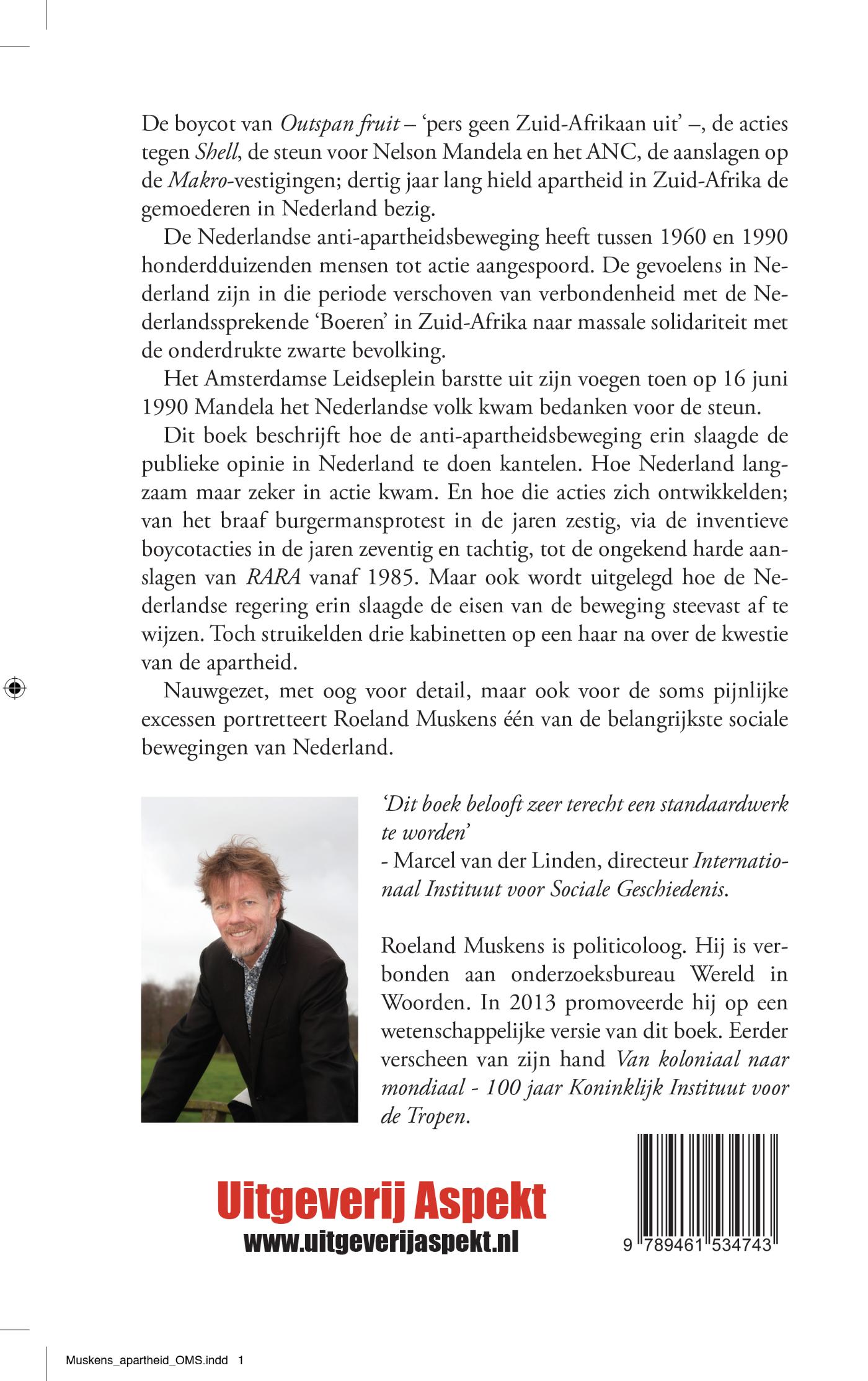 Achterkant van Aan de goede kant