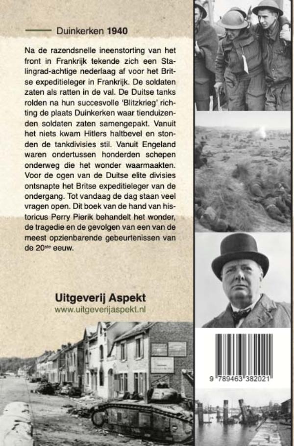 Achterkant van Duinkerken 1940