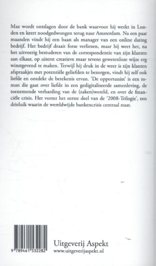 Achterkant van De Opportunist