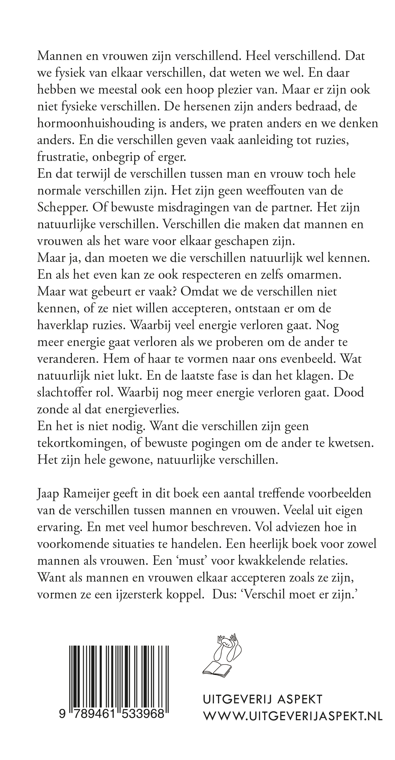 Achterkant van Verschil moet er zijn