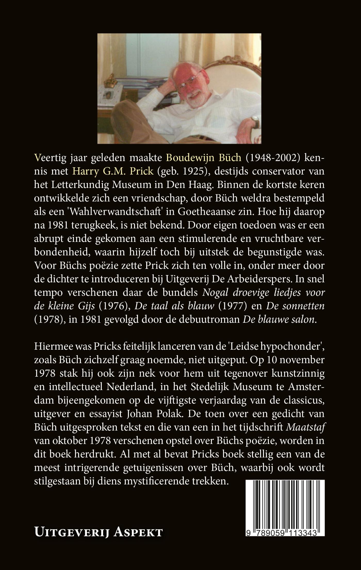 Achterkant van Een andere Boudewijn Buch