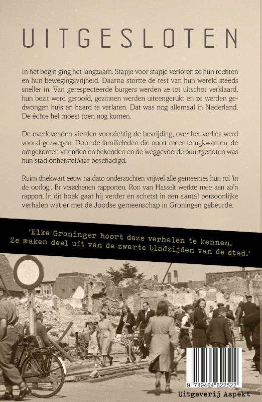 Achterkant van Uitgesloten