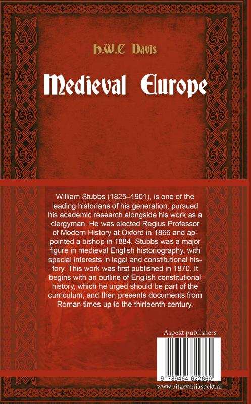Achterkant van Medieval Europe