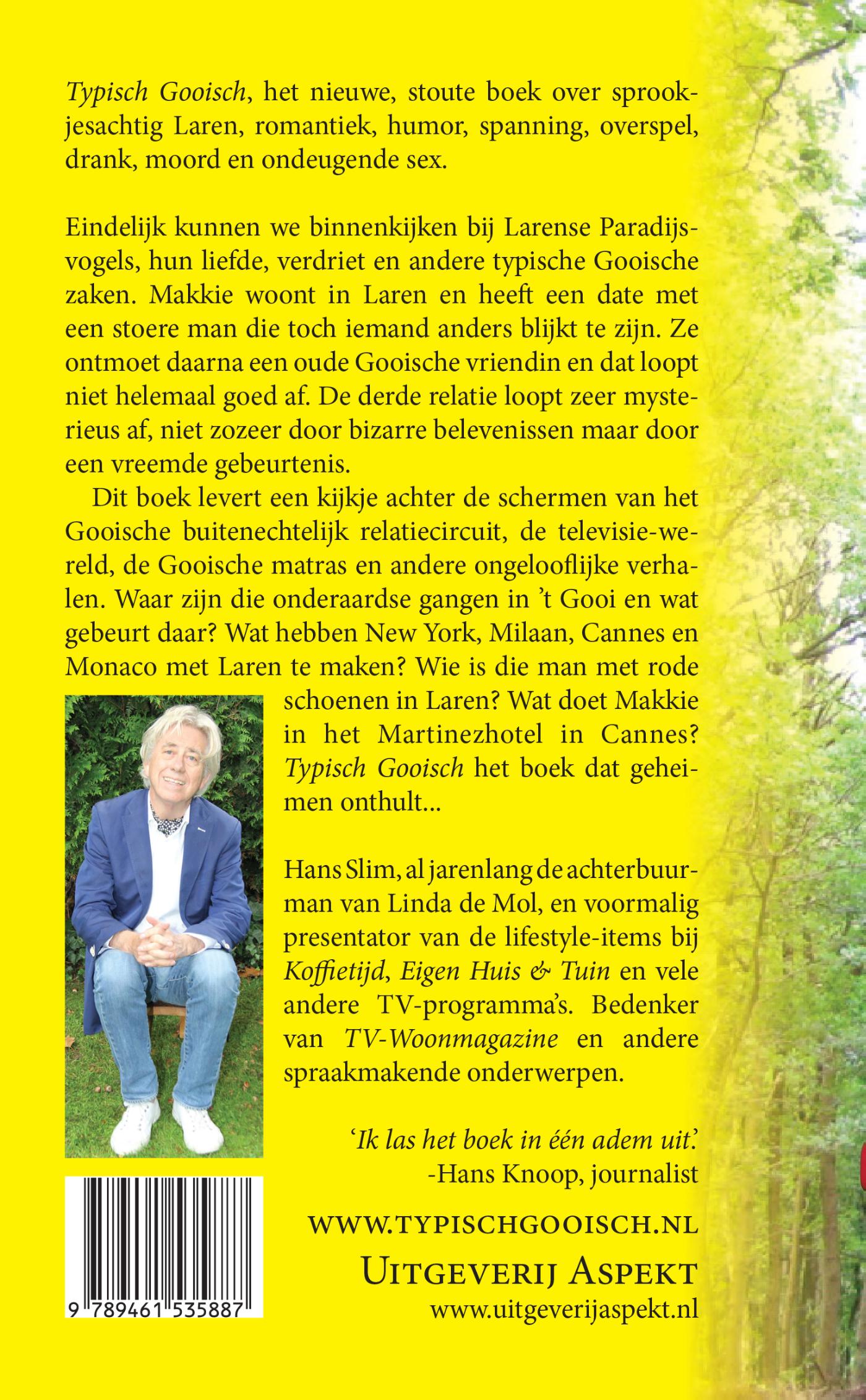 Achterkant van Typisch Gooisch