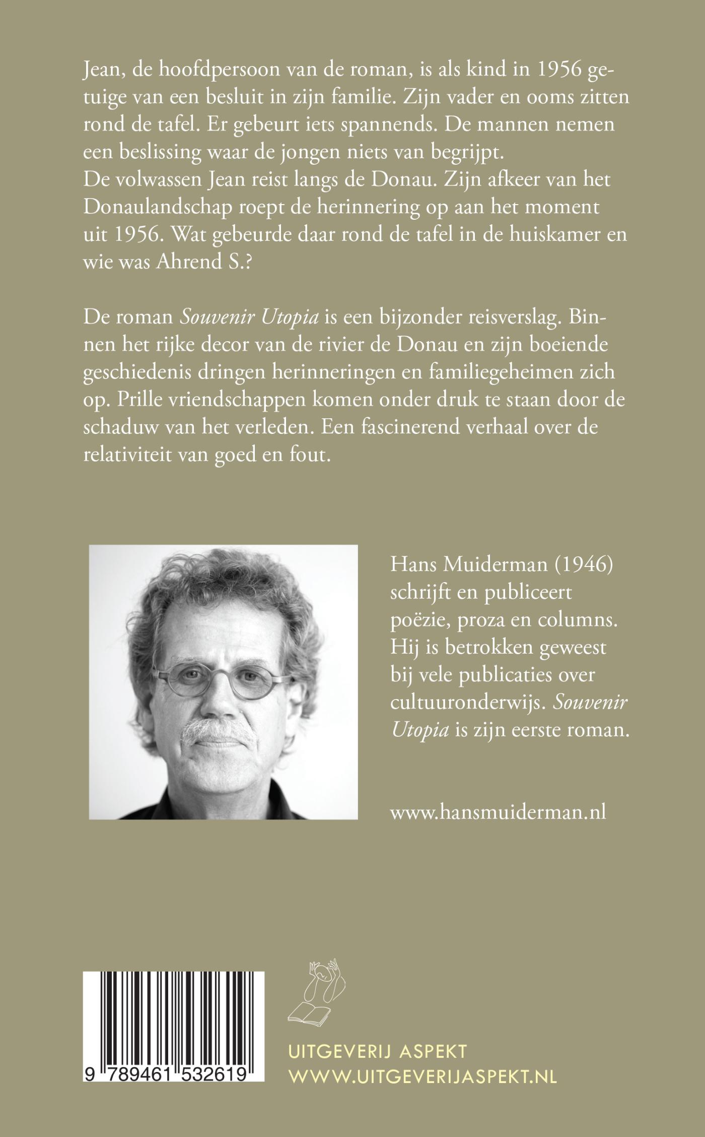 Achterkant van Souvenir Utopia