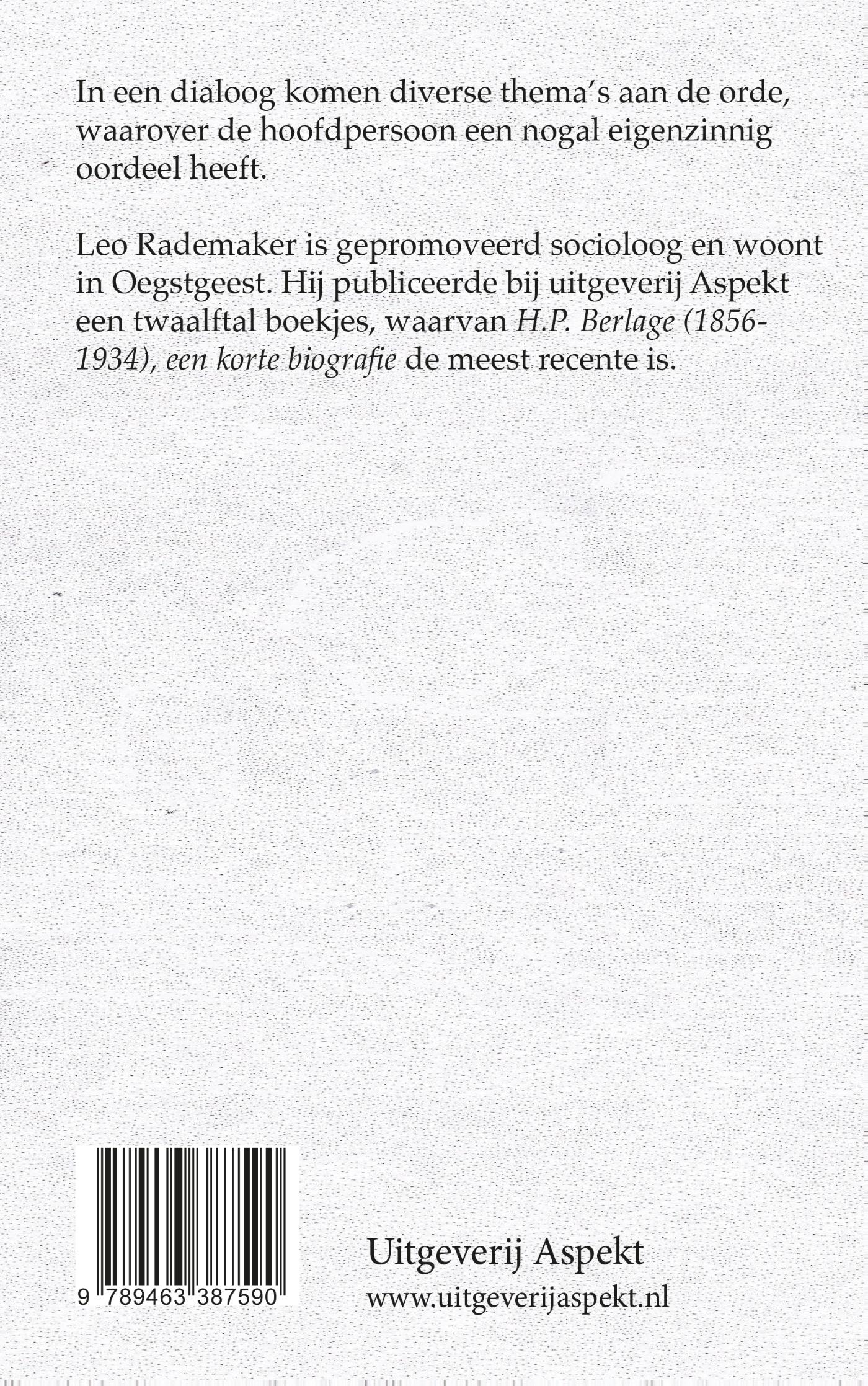 Achterkant van Ten Strijde